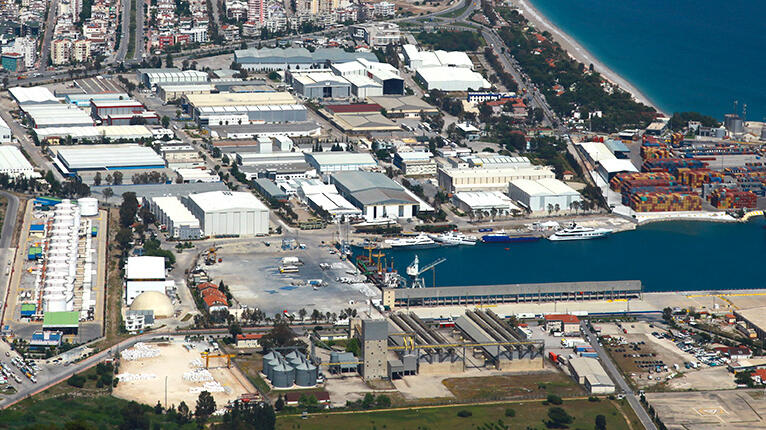 Antalya Serbest Bölge'de ticaret hacmi salgına rağmen arttı