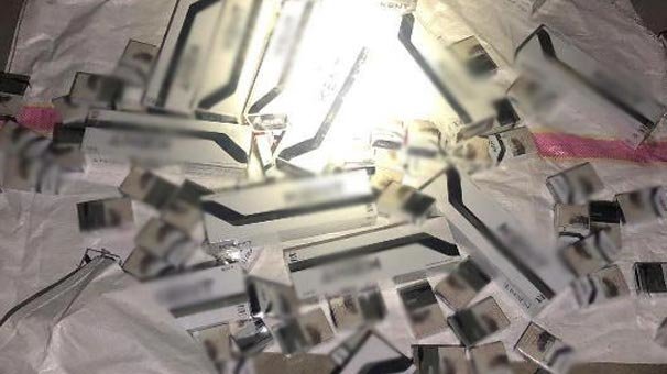 Aracın içinden çıktı! Tam 30 bin 83 paket