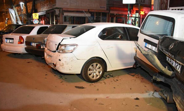 Araçları bu hale getirdi! Sonunda yakalandı