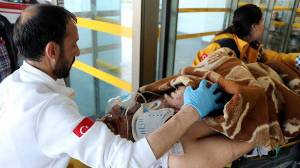 Aranan şahıs polisi karşısında görünce 5. kattan atladı