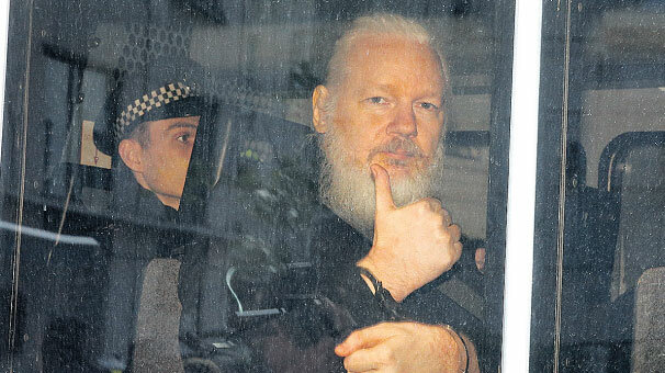 Assange Londra’da tutuklandı