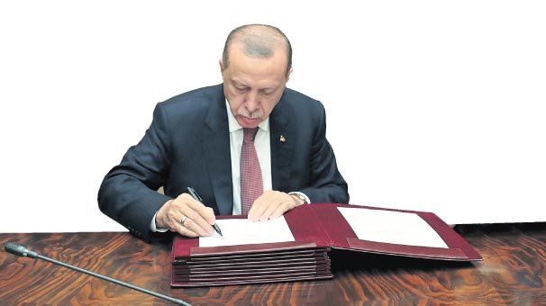 Atama izinlerini Erdoğan verecek