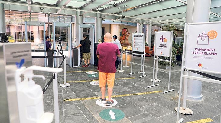 Ateş ölçtürdük sayılıp girdik temassız ödedik