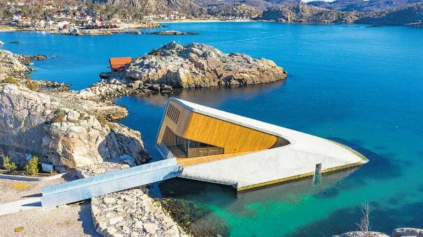 Avrupa’nın ilk su altı restoranı