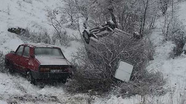 Aynı bölgede saatler içinde ikinci kaza