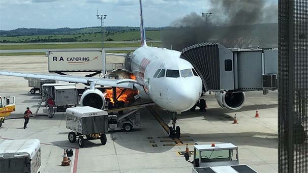 Bagajlar tahliye edildiği sırada... Faciadan son anda dönüldü