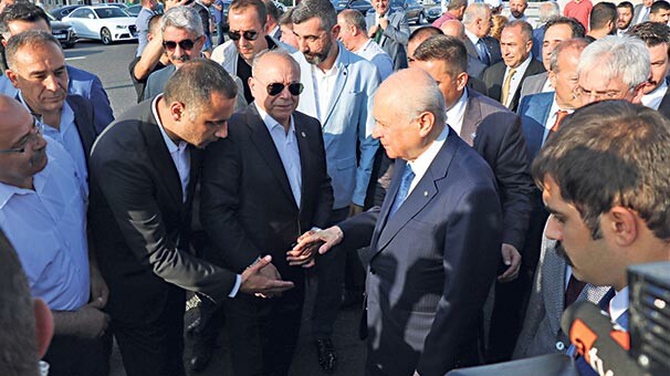 Bahçeli, İstanbul’a geldi