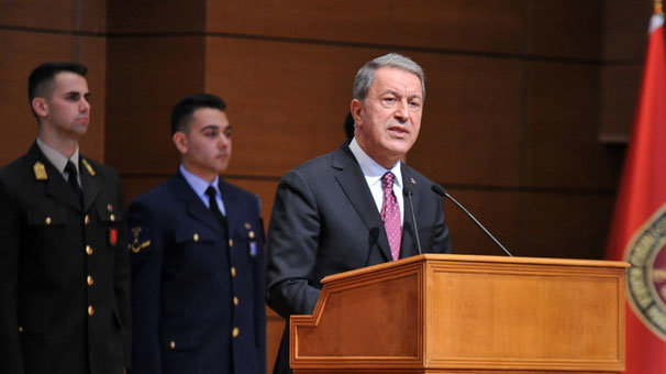 Bakan Akar: İçimizdeki hainler temizlendikçe daha da güçlendik