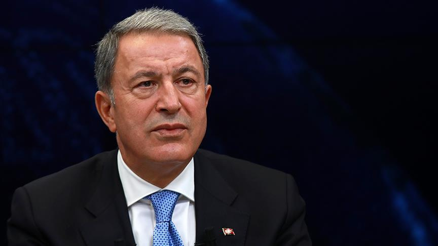 Bakan Akar: Kahraman şehidimize Allah'tan rahmet dilerim