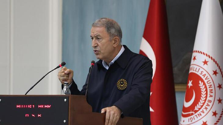 Bakan Akar'dan net mesaj: Kimse aklımızla alay etmesin