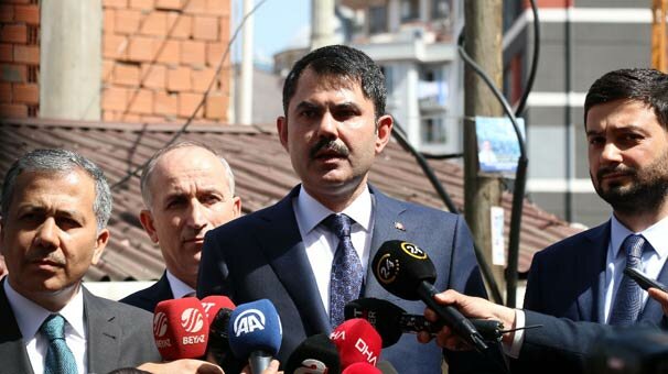 Bakan Kurum'dan Kağıthane açıklaması: Riskli gördüğümüz alanlarda...
