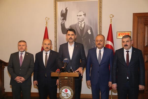 Bakan Murat Kurum: 4-5 günde yüzde 50 azaldı