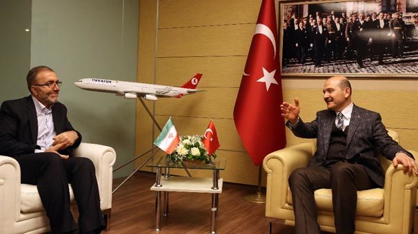 Bakan Soylu, Hüseyin Zülfikari'yi kabul etti