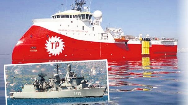 Barbaros’a taciz önlendi