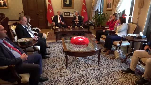 Başbakan Tatar'dan Vali Doğan ve Başkan Savaş'a ziyaret