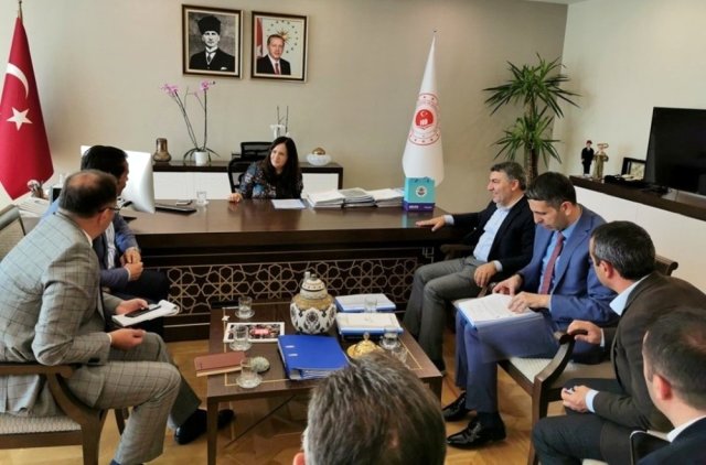 Başkan Şayir'den Ankara temasları