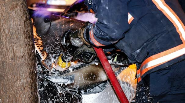 Başkent'te zincirleme trafik kazası