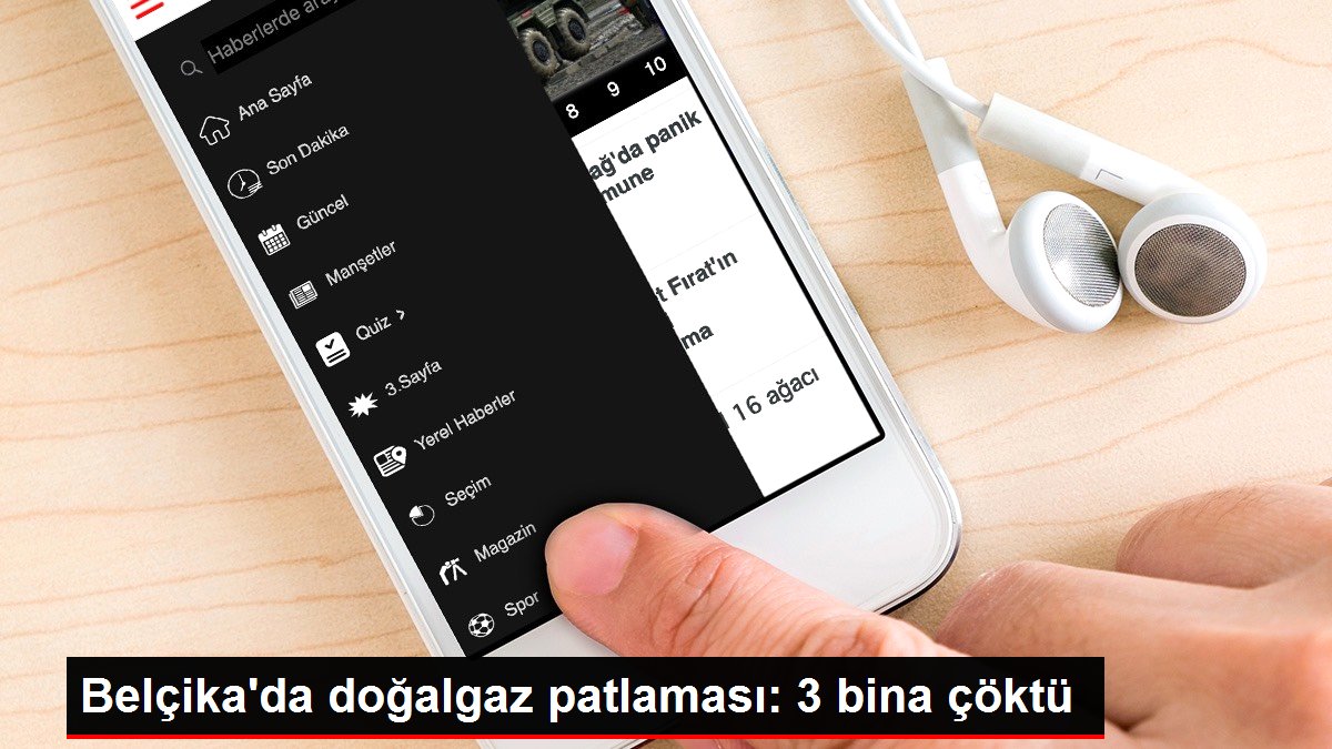 Belçika'da doğalgaz patlaması: 3 bina çöktü