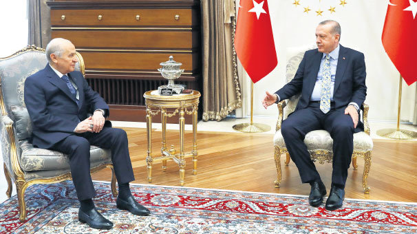 Beştepe’de ittifak zirvesi