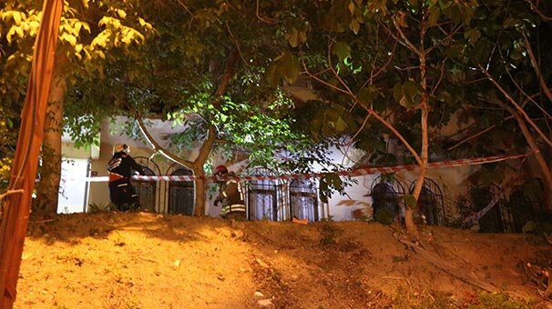 Beykoz'da tek katlı evde patlama