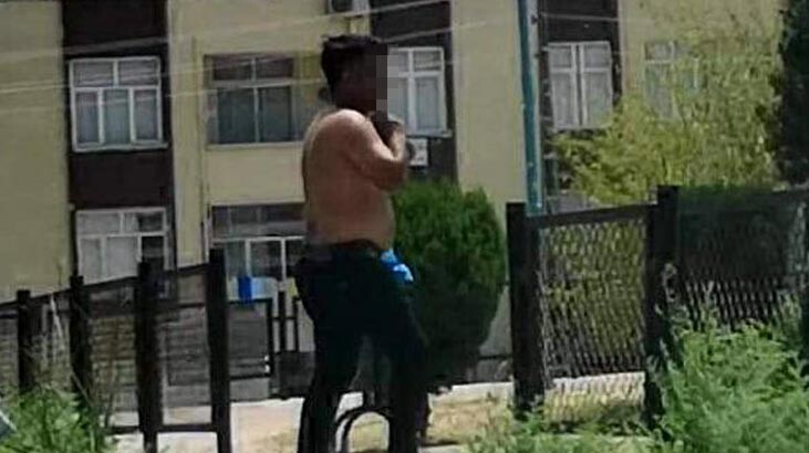 Bıçağı boğazına dayadı sonra göğsüne... Dehşete düşüren olay!