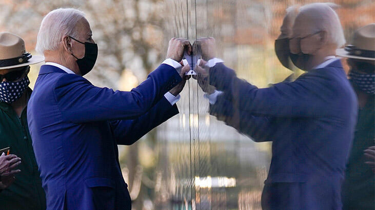 Biden, Vietnam Gazileri Anıtı'nı ziyaret etti