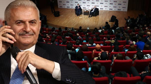Binali Yıldırım 'Şansımızı deneyelim' diyerek konuşma sırasında Cumhurbaşkanı Erdoğan'ı aradı