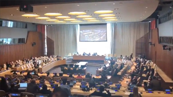 BM Güvenlik Konseyi'nin 55 yıldır kapalı olan perdeleri açıldı