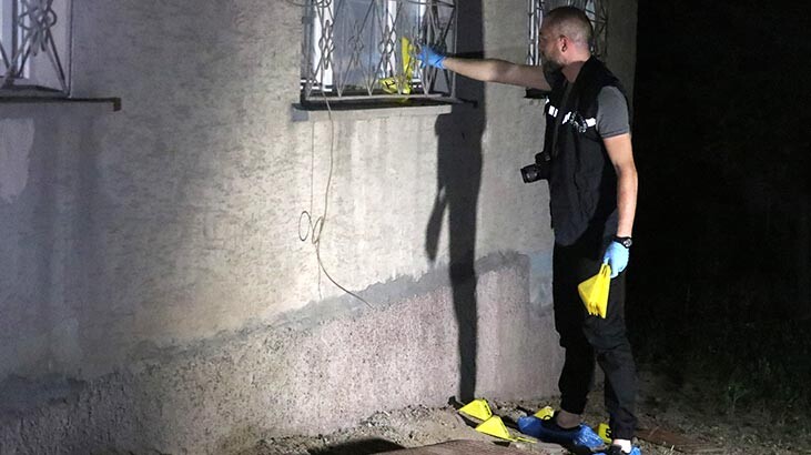 Boşanma aşamasında olduğu kişinin evine gelerek dehşet saçtı!