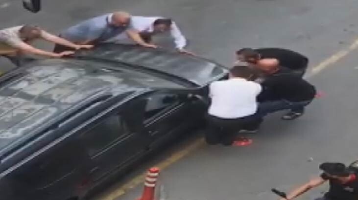 Böylesi hiç görülmedi! Yanlış park edilen otomobile bunu yaptılar