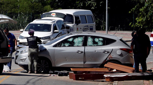 Brezilya'da banka soyguncuları öldürüldü