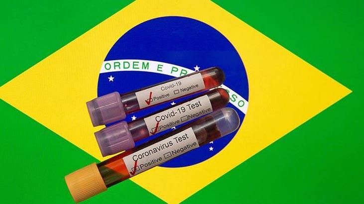 Brezilya'da son 24 saatte covid-19 nedeniyle 263 kişi öldü