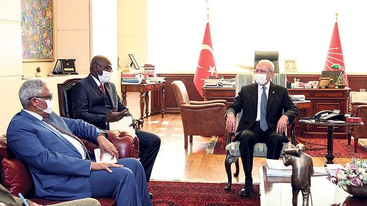 Büyükelçi Ahmed’i kabul etti