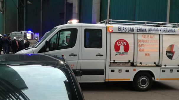 Çanakkale'de termik santralde patlama!