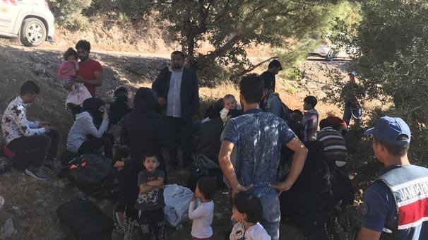 Çanakkale'de yakalandılar! Tam 106 kişi...