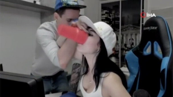 Canlı yayında saldırıya uğradı