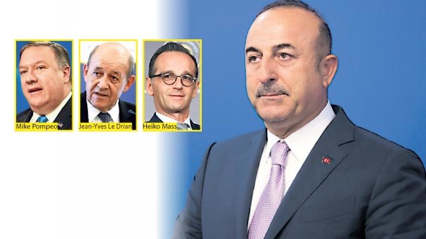 Çavuşoğlu’nun telefon trafiği