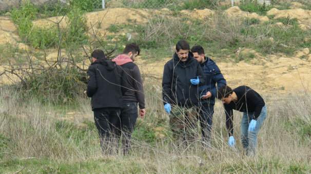 Çekmeköy'de ormanlık alanda bulunan havan mermisi patlatıldı