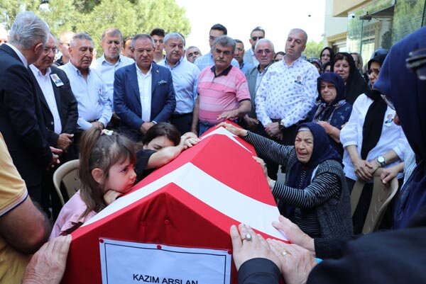 CHP Denizli Milletvekili Kazım Arslan için tören