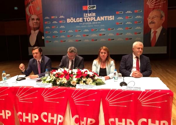 Chpliler izmir'de toplandı