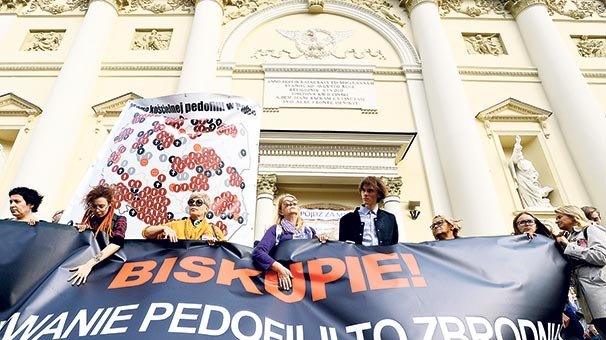 Cinsel tacizci papazlar haritada