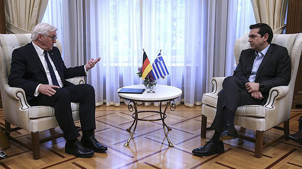 Çipras-Steinmeier görüşmesine 'savaş tazminatı' gölgesi