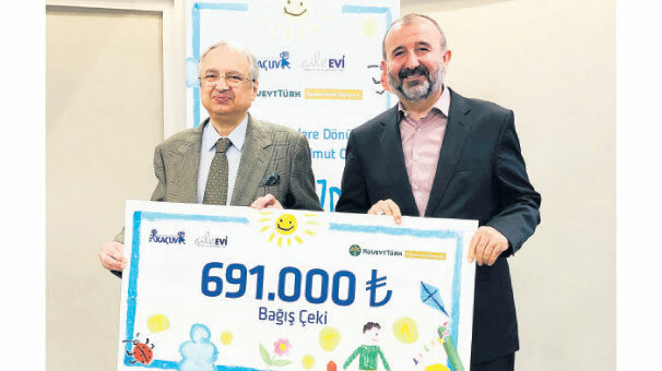Çocuklara 2 milyon TL bağış