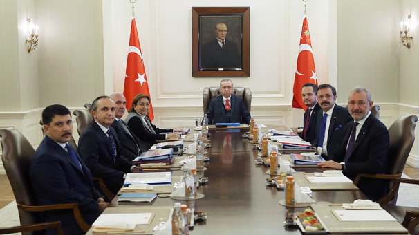 Cumhurbaşkanı Erdoğan başkanlığındaki Türkiye Varlık Fonu Toplantısı yapıldı