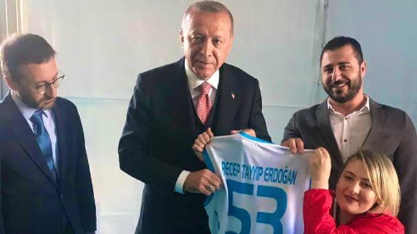 Cumhurbaşkanı Erdoğan ile bir araya geldi