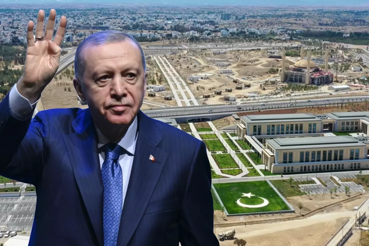 Cumhurbaşkanı Erdoğan KKTC'de! Dev Cumhuriyet yerleşkesi bu sözlerle açıldı