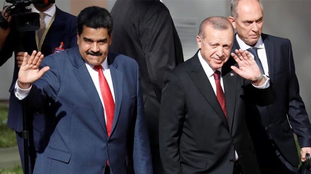 Cumhurbaşkanı Erdoğan, Maduro ile görüştü