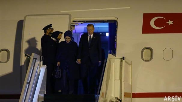 Cumhurbaşkanı Erdoğan Moldova'dan ayrıldı, yurda döndü