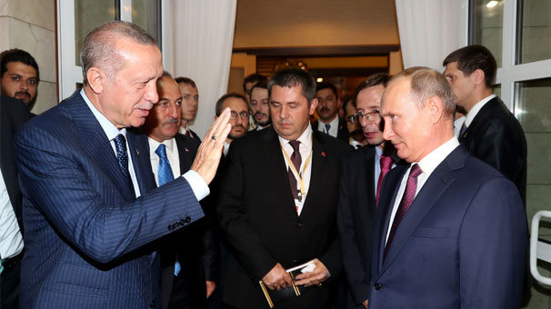 Cumhurbaşkanı Erdoğan Rusya'dan ayrıldı