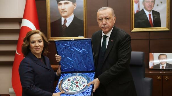 Cumhurbaşkanı Erdoğan, Uşak Valiliğini ziyaret etti